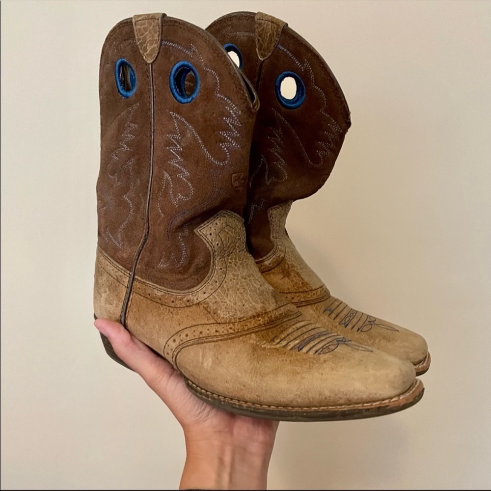 Ariat Roughstock Brown Cowboy Western Boots